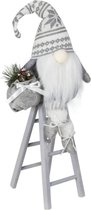 christmas paradise Gnome op ladder 42 cm