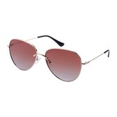 Nihao Todos HD 1.1mm Polarized lens - Gold Plated Metal Anti-Allergisch Frame - Smoke Brown Lens - Beweegbare neusvleugels - UV400