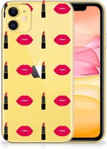 Geschikt voor iPhone 11 TPU bumper Lipstick Kiss