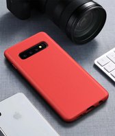 Samsung S10E biologisch afbreekbaar telefoonhoesje | Rood