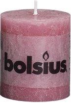 Bolsius Stompkaars Stompkaars 80/68 rustiek Oud roze