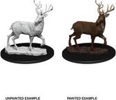 WizKids Deep Cuts Unpainted Miniatures - Stag