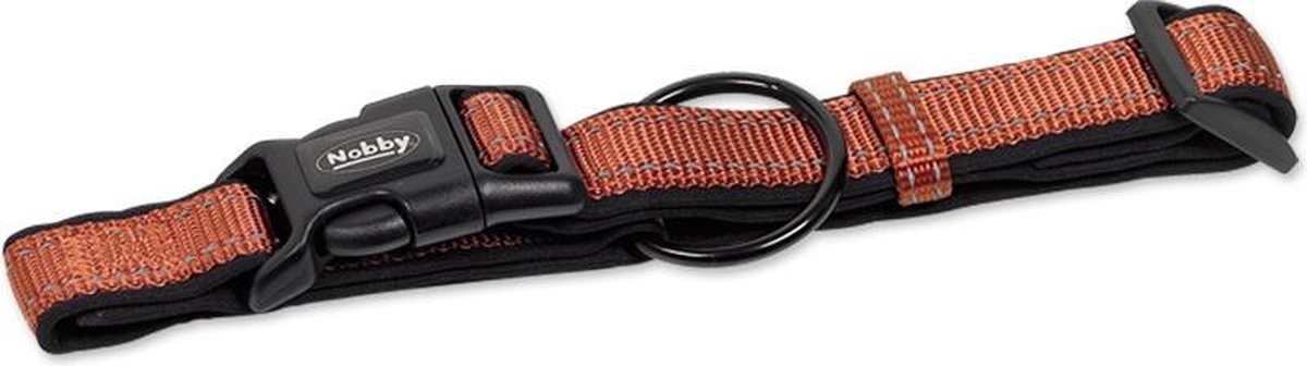 Nobby Halsband Verstelbaar Classic Donkeroranje