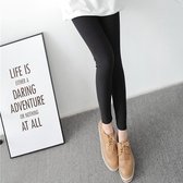 Legging met Print - One Size - Zwart - Comfortabel & Sexy