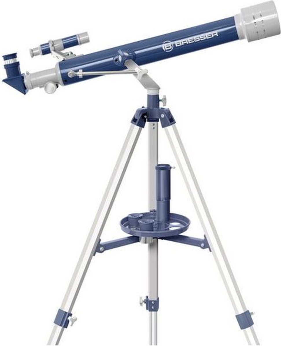 Bresser Junior Telescoop - 60/700 Blauw/Grijs - Incl. Koffer en Statief -  Geschikt... | bol.com