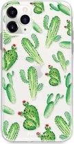 iPhone 11 Pro hoesje TPU Soft Case - Back Cover - Cactus