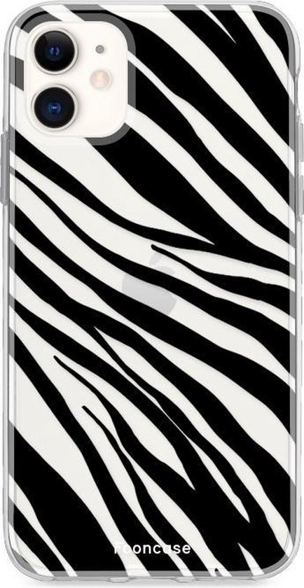 iPhone 11 hoesje TPU Soft Case - Back Cover - Zebra print | bol.com
