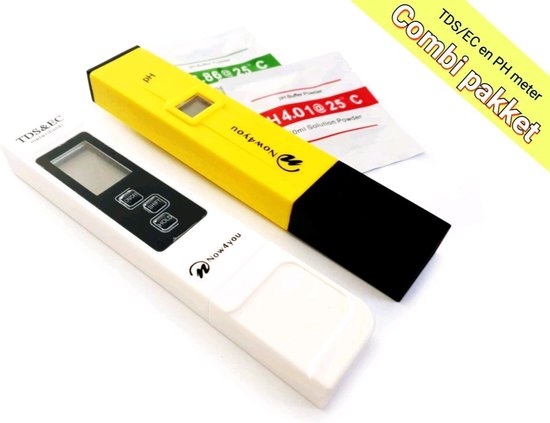 TDS/EC en PH meter Combi pakket