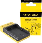 PATONA Slim micro-USB Charger for Canon LP-E6 EOS 5D 60D 60Da 6D 7D EOS70D EOS-70D LP-E6 Mark II