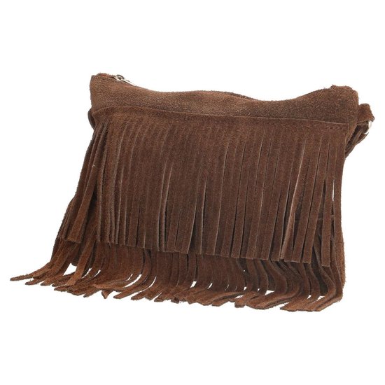Suede - Dames - Bruin - Schouderband - Zomer Tassen
