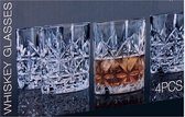 Whiskey glazenset - 4 stuks