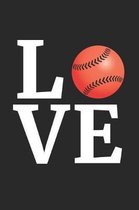 Valentine's Day Notebook - I Love Softball Valentine's Day for Softball Lover - Valentine's Day Journal