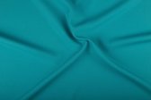 Texture/Polyester stof - Aqua groen - 25 meter