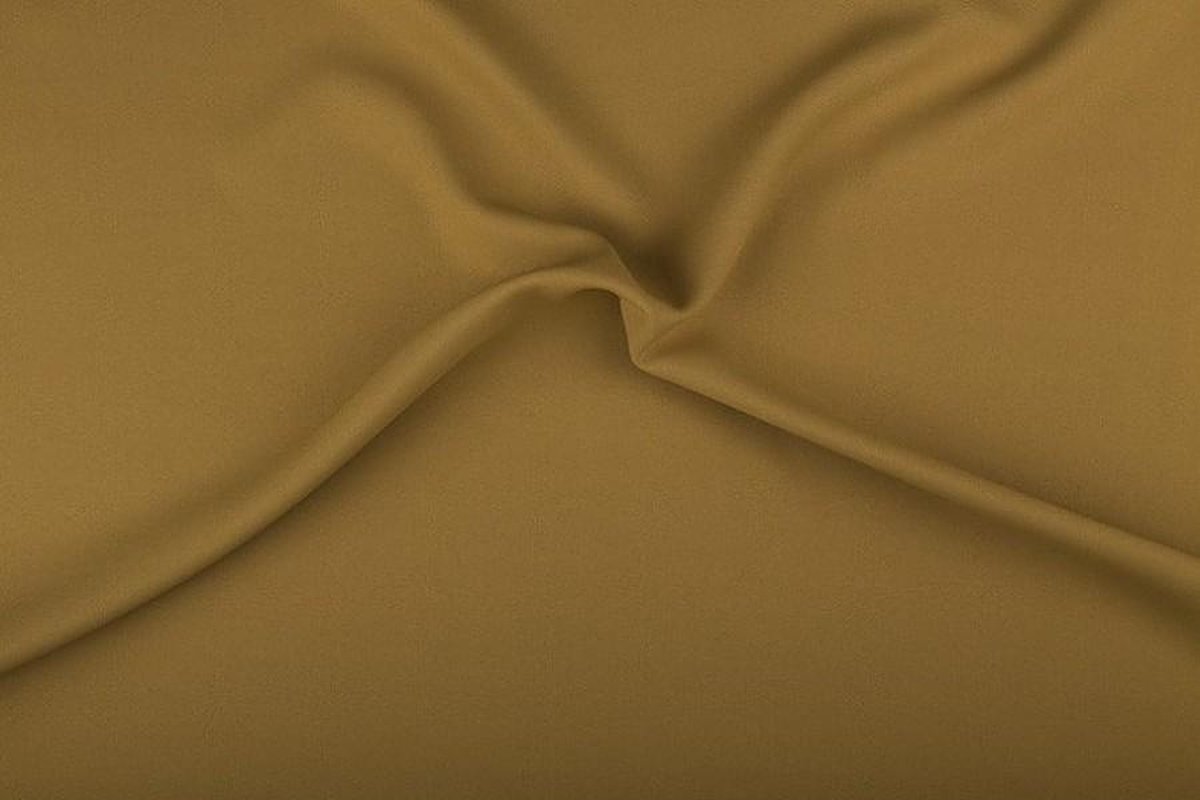 Afbeelding van product Texture/Polyester stof - Camel bruin - 10 meter