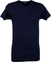 Alan Red - Vermont T-shirts V-Hals Navy (2Pack) - Heren - Maat XL - Modern-fit