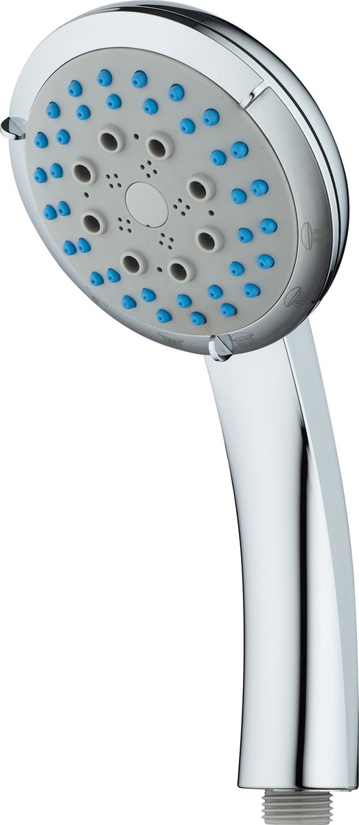 SCHÜTTE FABIA II Handdouche - Douchekop ø 10,5 cm - 5 Standen - Chroom
