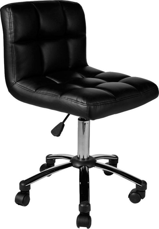 Bureaustoel - Kruk - Design In hoogte verstelbaar - Gewatteerd - - 44x90x37 cm | bol.com