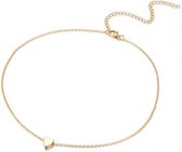 daytodaylooks - Ketting met hartje - Hartjes ketting - Ketting met hanger - Goudkleurig