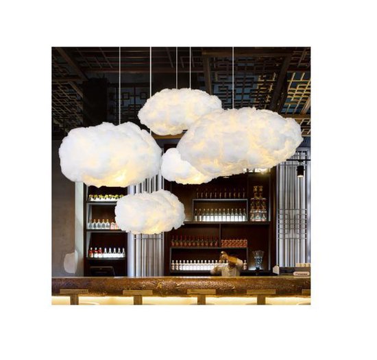 Wolken lamp - cloud lamp - kids lamp - kinderlamp - plafondlamp -  wolkenlampje -... | bol.com