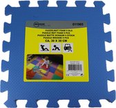 Puzzelmat van Foam – 30x30cm 9 Delig – Vlo – Speelmat voor Baby’s en Kinderen – Blauw