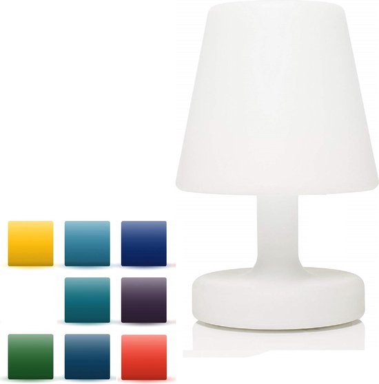 MaxxHome Led tafellamp - RGB oplaadbaar - 16 x 25cm | bol.com