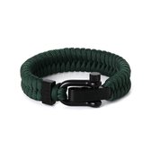 Musthef Rebel Dark Green mannen armband