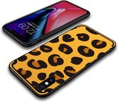 Softcase voor iphone XS max 6.5 inch - luipaard print