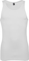 Alan Red Singlet Heren Hemd Oakland Wit Ronde Hals Body Fit Stretch 2-Pack - XXL