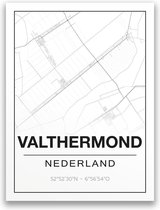 Poster/plattegrond VALTHERMOND - A4