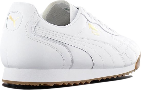 Puma Roma Anniversario 366673-03 - Sneaker Sportschoenen Schoenen Leer Wit - Maat EU 46 UK 11 Puma Roma Anniversario 366673-03 - Sneaker Sportschoenen Schoenen Leer Wit - Maat EU 46 UK 11