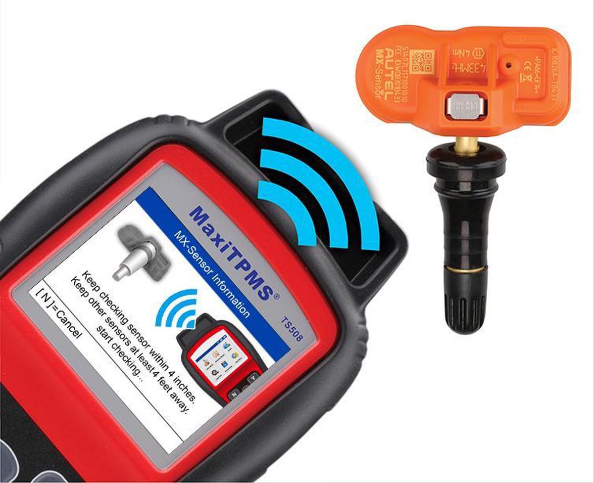 Autel MaxiTPMS TS508 - Professionele TPMS diagnose tool thumbnail 3