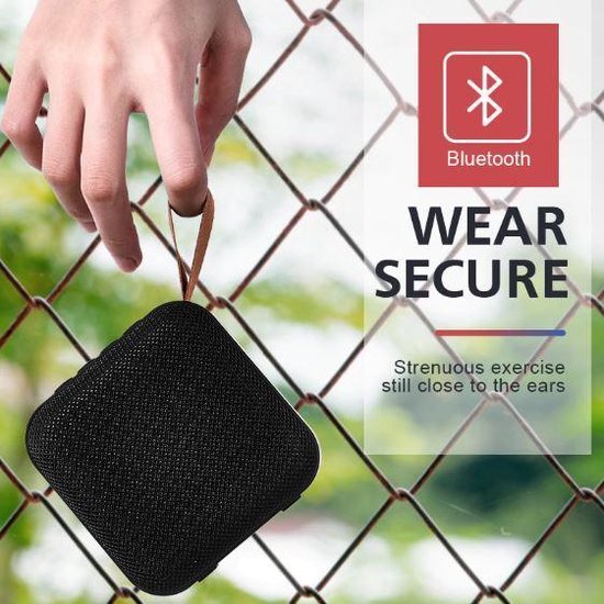 Nedis Bluetooth luidspreker, 7W - Zwart - kopen bij