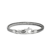 SILK Jewellery - Zilveren Armband - Breeze - 323.18 - Maat 18