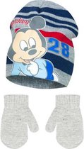 Mickey Mouse muts & handschoen maat 48