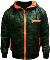 MDY Sportkleding - Reversible Sports Jacket (S - Groen)