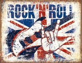 Rock n Roll wandplaat