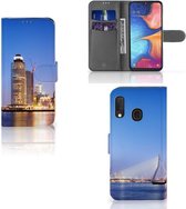 Geschikt voor Samsung Galaxy A20e Flip Cover Rotterdam