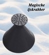 IJskrabber 360° - Magische IJskrabber voor de auto - zwart