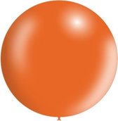 Oranje Reuze Ballon Metallic 60cm