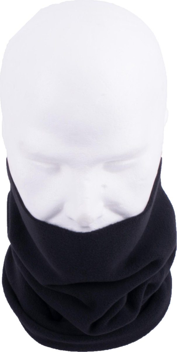 Buff Neckwarmer Fleece | Nekwarmer Zwart, One Size