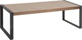 Beliani Polar - Eettafel - Metaal - zwart - 220 cm