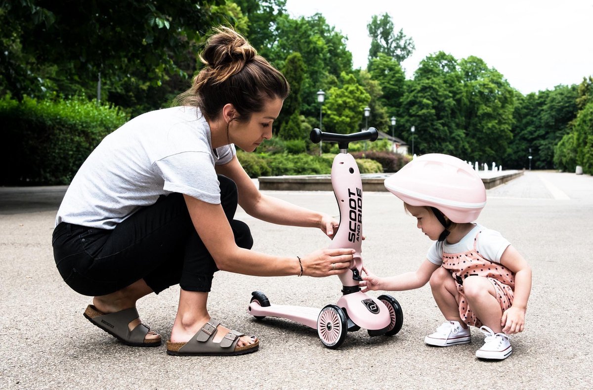 Scoot and Ride Highwaykick 1 Peach - Step & Loopfiets - 1 tot 5 jaar — afbeelding 3