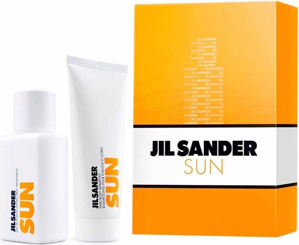 Jil Sander Sun Women Giftset Eau de toilette 75 ml + Hair and Body Shampoo  75 ml | bol.com