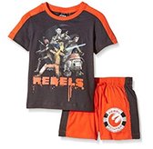 Star Wars T-shirt zomerset - Rebels Together - Rood - maat 102 cm - 4 jaar