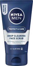 NIVEA MEN Protect & Care Face Scrub Reinigingsscrub - 75 ml