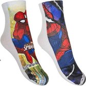 Spiderman sokken duopack ( maat 23-26 )