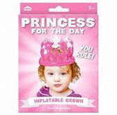Opblaasbare Kroon - 3 tot 6 jaar - Princess for the day