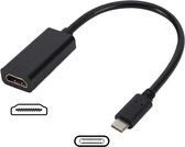 XIB Type C naar HDMI / Type C to HDMI adapter - Zwart