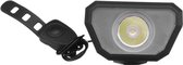 XANES BL02 300LM XPE LED 4-standen USB / solar laadfiets Voorlicht met 140db tweeter