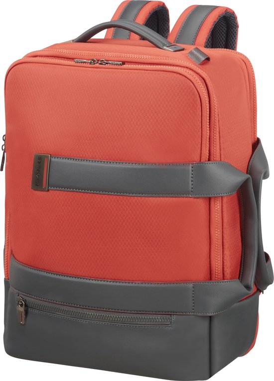 Samsonite Laptopschoudertas - Zigo 3-Way Shoulder Bag Uitbreidbaar Orange |  bol.com